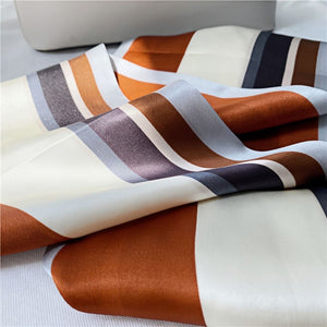 MaraSilk Pure Mulberry Silk Scarf - Ribbon Satin MS792