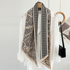 MaraSilk Pure Mulberry Silk Scarf - Ribbon Twill MS796