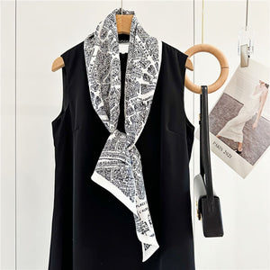 MaraSilk Pure Mulberry Silk Scarf - Ribbon Twill MS796