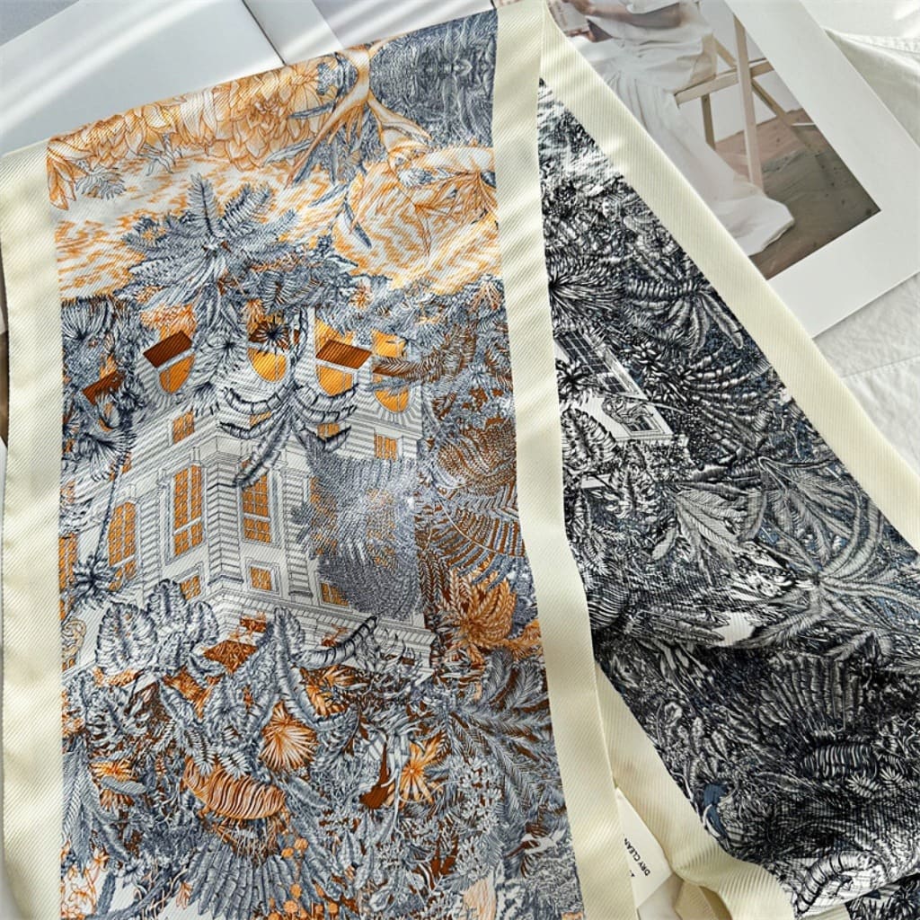 MaraSilk Pure Mulberry Silk Scarf - Ribbon Twill MS797