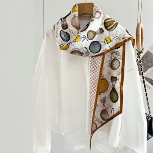 MaraSilk Pure Mulberry Silk Scarf - Ribbon Twill MS797