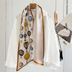 MaraSilk Pure Mulberry Silk Scarf - Ribbon Twill MS925 59" x 8" MS92501