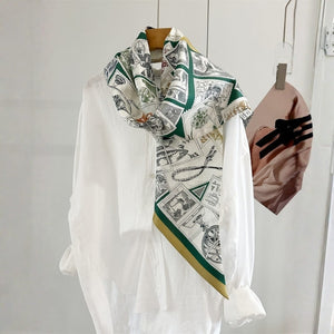 MaraSilk Pure Mulberry Silk Scarf - Ribbon Twill MS927 59" x 8" MS92702