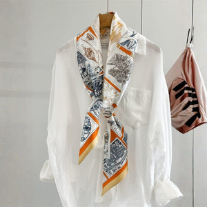 MaraSilk Pure Mulberry Silk Scarf - Ribbon Twill MS927