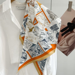 MaraSilk Pure Mulberry Silk Scarf - Ribbon Twill MS927