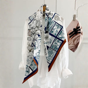 MaraSilk Pure Mulberry Silk Scarf - Ribbon Twill MS927