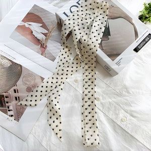 MaraSilk Pure Mulberry Silk Scarf - Skinny Chiffon MS805