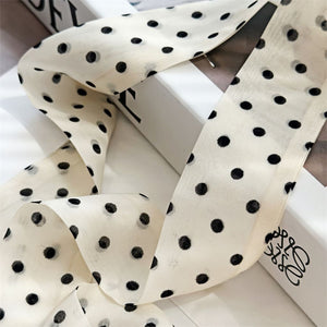 MaraSilk Pure Mulberry Silk Scarf - Skinny Chiffon MS805