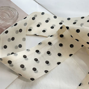 MaraSilk Pure Mulberry Silk Scarf - Skinny Chiffon MS805