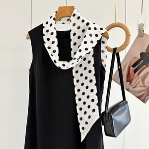 MaraSilk Pure Mulberry Silk Scarf - Skinny Chiffon MS806