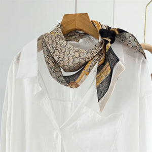 MaraSilk Pure Mulberry Silk Scarf - Skinny Chiffon MS806