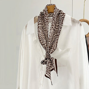 MaraSilk Pure Mulberry Silk Scarf - Skinny Chiffon MS806