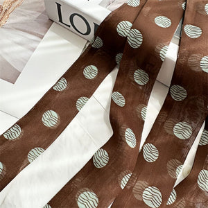 MaraSilk Pure Mulberry Silk Scarf - Skinny Chiffon MS807