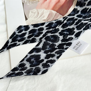 MaraSilk Pure Mulberry Silk Scarf - Skinny Chiffon MS809