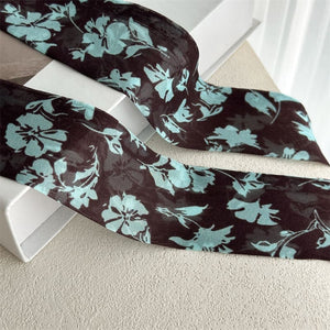 MaraSilk Pure Mulberry Silk Scarf - Skinny Chiffon MS997