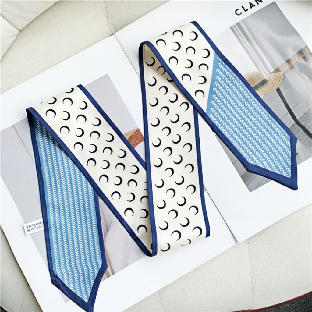 MaraSilk Pure Mulberry Silk Scarf - Skinny Twill MS802 35" x 2" MS80201