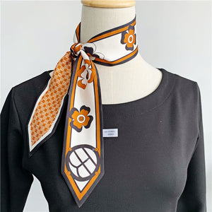 MaraSilk Pure Mulberry Silk Scarf - Skinny Twill MS802