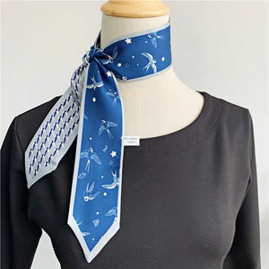 MaraSilk Pure Mulberry Silk Scarf - Skinny Twill MS802