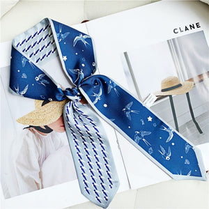 MaraSilk Pure Mulberry Silk Scarf - Skinny Twill MS802