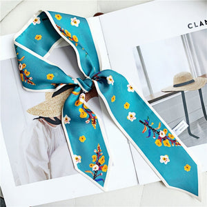 MaraSilk Pure Mulberry Silk Scarf - Skinny Twill MS802