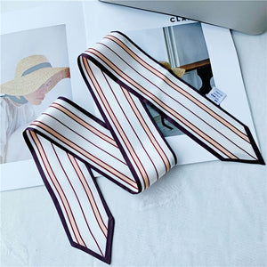 MaraSilk Pure Mulberry Silk Scarf - Skinny Twill MS803 35" x 2" MS80304