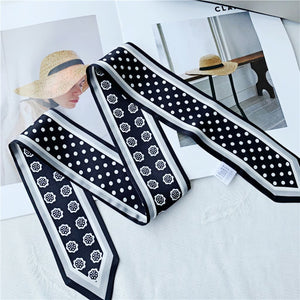 MaraSilk Pure Mulberry Silk Scarf - Skinny Twill MS803 35" x 2" MS80307