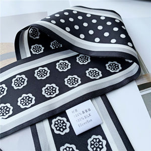 MaraSilk Pure Mulberry Silk Scarf - Skinny Twill MS803