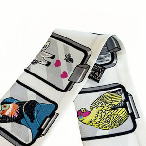 MaraSilk Pure Mulberry Silk Scarf - Skinny Twill MS804