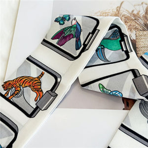 MaraSilk Pure Mulberry Silk Scarf - Skinny Twill MS804