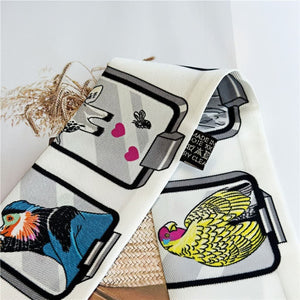 MaraSilk Pure Mulberry Silk Scarf - Skinny Twill MS804