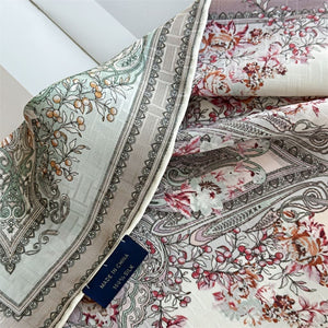 MaraSilk Pure Mulberry Silk Scarf - Square Brocade MS275