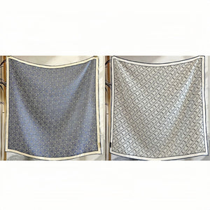 MaraSilk Pure Mulberry Silk Scarf - Square Brocade MS275 25" x 25" MS27505