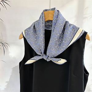 MaraSilk Pure Mulberry Silk Scarf - Square Brocade MS275