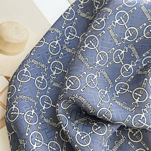 MaraSilk Pure Mulberry Silk Scarf - Square Brocade MS275