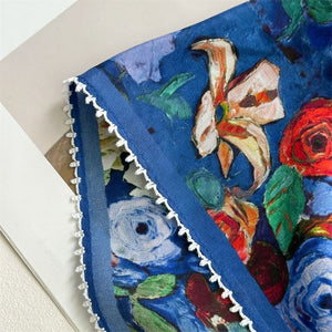 MaraSilk Pure Mulberry Silk Scarf - Square Crepe de Chine MS1014