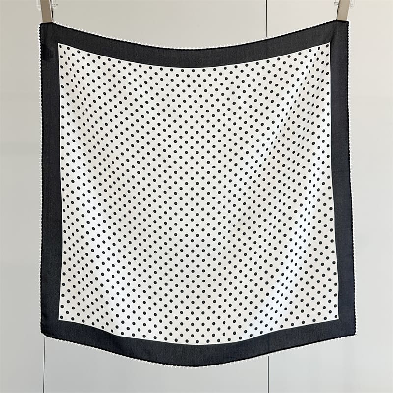 MaraSilk Pure Mulberry Silk Scarf - Square Crepe de Chine MS1015 25" x 25" MS101501