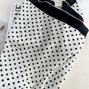 MaraSilk Pure Mulberry Silk Scarf - Square Crepe de Chine MS1015