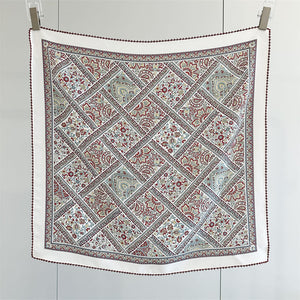 MaraSilk Pure Mulberry Silk Scarf - Square Crepe de Chine MS1017 25" x 25" MS101701