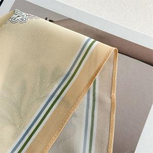 MaraSilk Pure Mulberry Silk Scarf - Square Crepe de Chine MS976