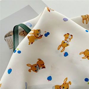 MaraSilk Pure Mulberry Silk Scarf Square Crepe Satin MS02-46