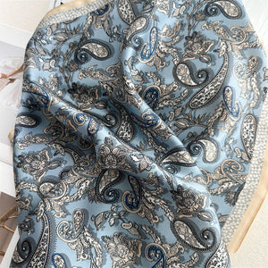 MaraSilk Pure Mulberry Silk Scarf - Square Crepe Satin MS1018
