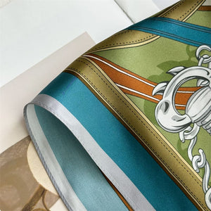 MaraSilk Pure Mulberry Silk Scarf - Square Crepe Satin MS1021