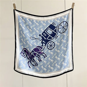 MaraSilk Pure Mulberry Silk Scarf - Square Crepe Satin MS103 25" x 25" MS10303