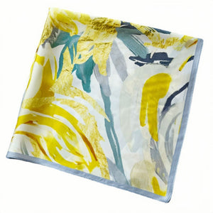 MaraSilk Pure Mulberry Silk Scarf - Square Crepe Satin MS105