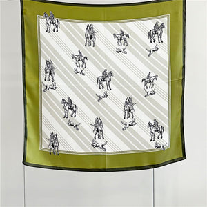 MaraSilk Pure Mulberry Silk Scarf - Square Crepe Satin MS108