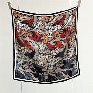 MaraSilk Pure Mulberry Silk Scarf - Square Crepe Satin MS110