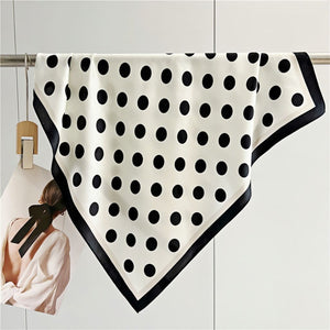 MaraSilk Pure Mulberry Silk Scarf - Square Crepe Satin MS111