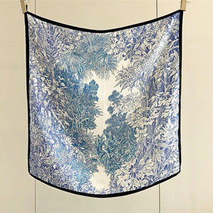 MaraSilk Pure Mulberry Silk Scarf - Square Crepe Satin MS114 25" x 25" MS11402