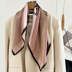 MaraSilk Pure Mulberry Silk Scarf - Square Crepe Satin MS120