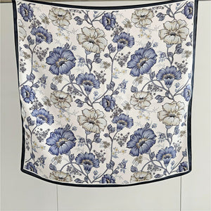 MaraSilk Pure Mulberry Silk Scarf - Square Crepe Satin MS131